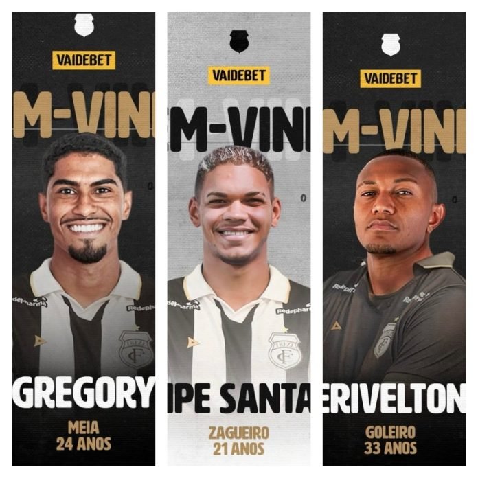 Felipe Santana, Erivelton e Gregory