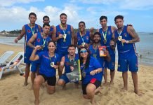Paraíba encerra participação nos Jogos Universitários Brasileiros de Praia com 12 medalhas