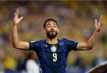 Brasil vence o Haiti, com dois gols de Matheus Cunha, e vai à liderança do grupo