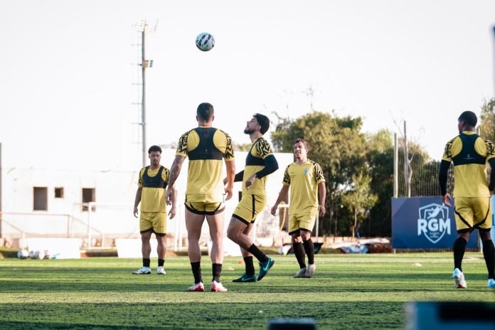 Treino do Treze Porto Alegre