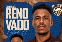 Serra Branca anuncia a renovação de contrato do atacante Orlando Júnior até 2027