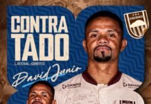 Serra Branca anuncia a contratação de David Junio, cria das categorias de base do Náutico