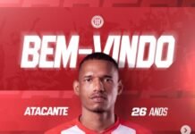 Esporte de Patos anuncia contratação do atacante Dry, ex-Coruripe-AL