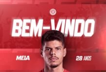 Esporte de Patos anuncia a contratação do meia Lucas,ex-Portuguesa-SP para a Copa Paraíba