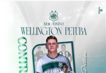 Nacional de Patos anuncia a contratação do lateral direito Wellington Petuba, ex-CRB