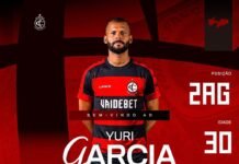 Campinense oficializa o zagueiro Yuri Garcia para a temporada 2027
