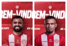Zagueiro Edimar e atacante Edgo são os novos reforços do Esporte de Patos
