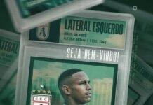 Sousa anuncia contratação do lateral-esquerdo Gabriel Fontes para 2027