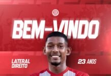 Esporte de Patos anuncia a contratação do lateral-direito Lucas Cerqueira