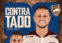 Lateral-direito Weriton é mais um reforço do Serra Branca para a Copa Paraíba