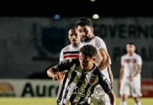 Confira a Ficha Técnica completa de Botafogo-PB 1×0 Santa Cruz-PE