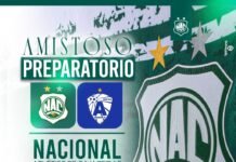 Amistoso Preparatório: Nacional de Patos e Atlético de Cajazeiras têm nova data confirmada