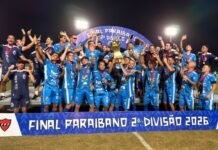 Cruzeiro de Itaporanga vence o Atlético Santa Rita e conquista o título da Segunda Divisão do Paraibano 2026