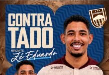 Serra Branca anuncia a contratação do atacante Zé Eduardo para a Copa Paraíba